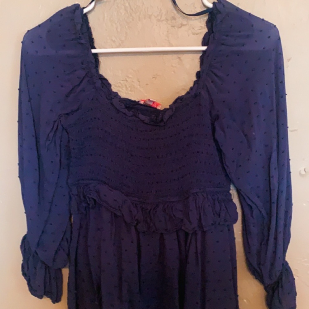 Pink lily top